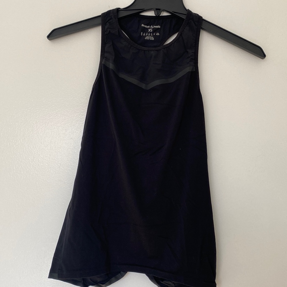 Reebok Crossfit High Neck Tank, Tie Back, XS